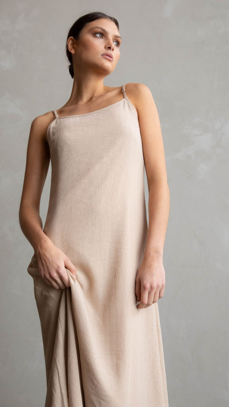 Ash Dress - Beige