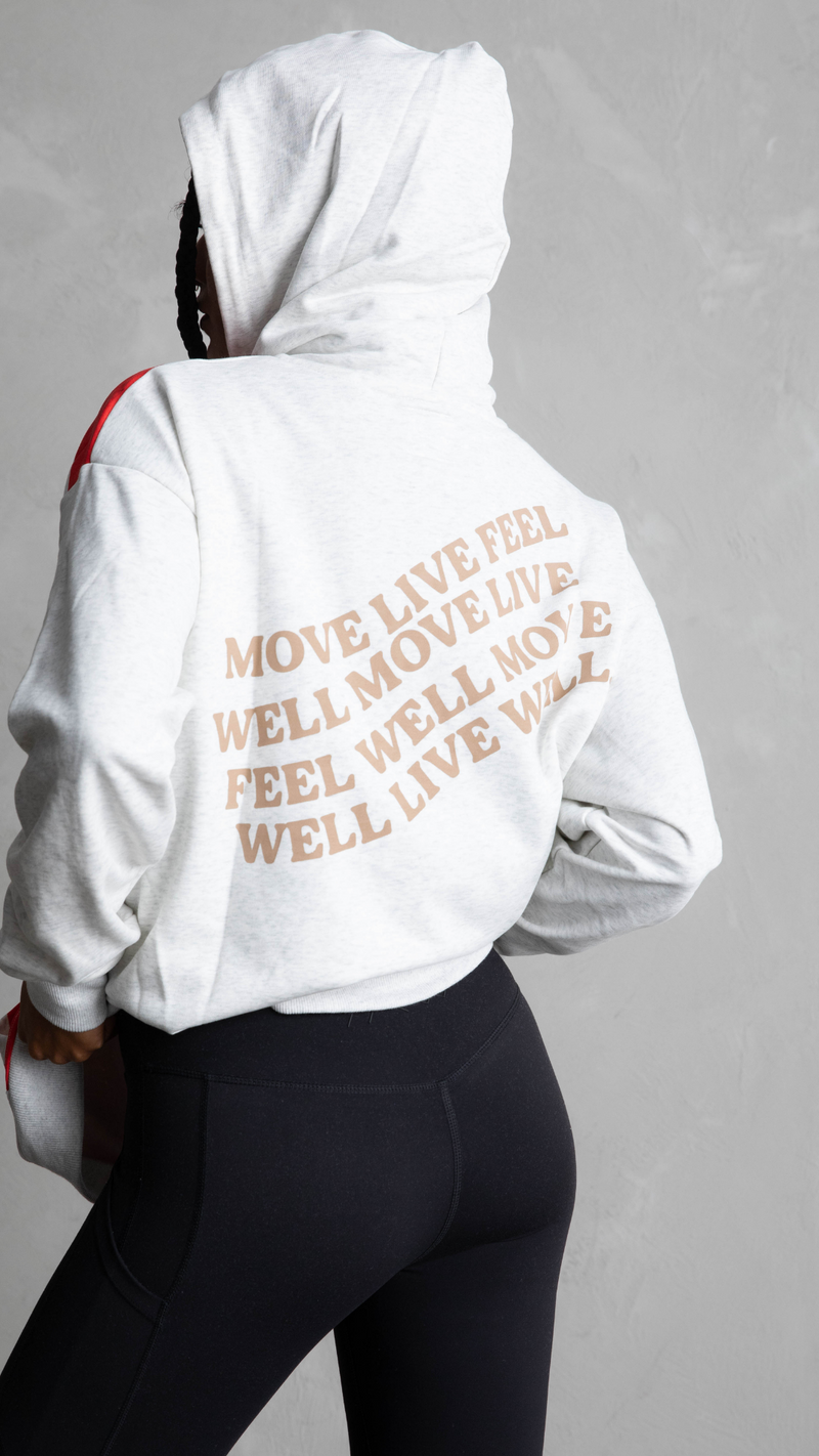 CTL Active Unisex Vintage Oversized Longline Hoodie - Grey