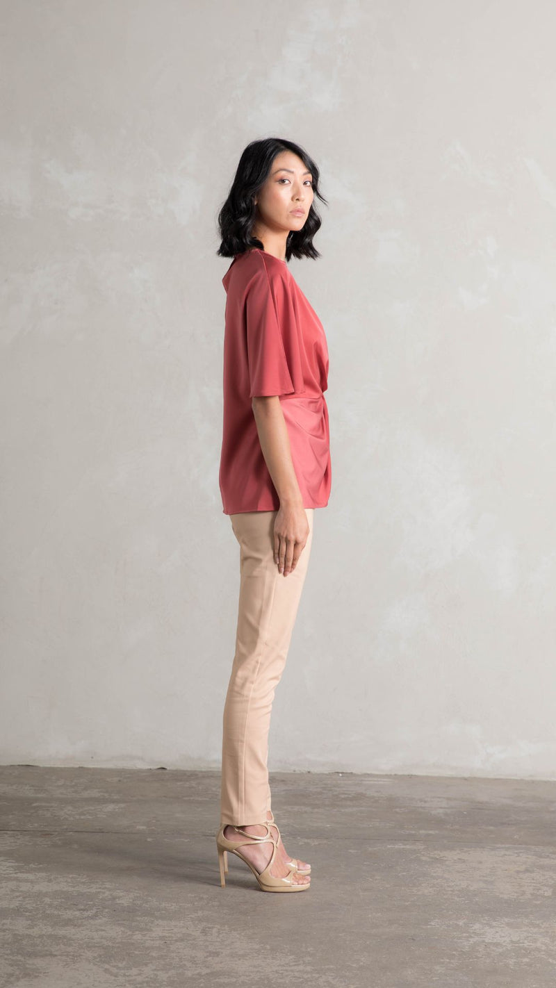 Argenta Twist Top - French Pink