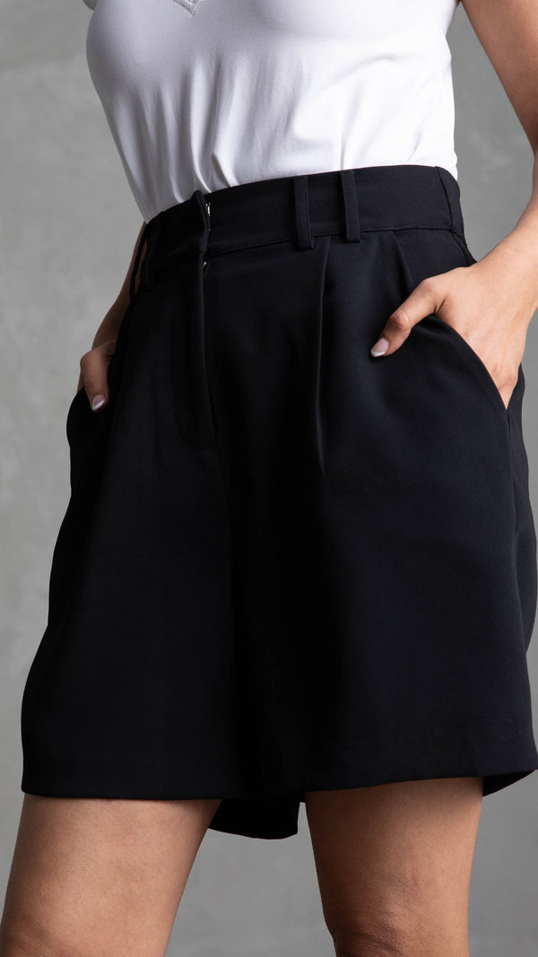 Vittoria Longline Shorts - Black