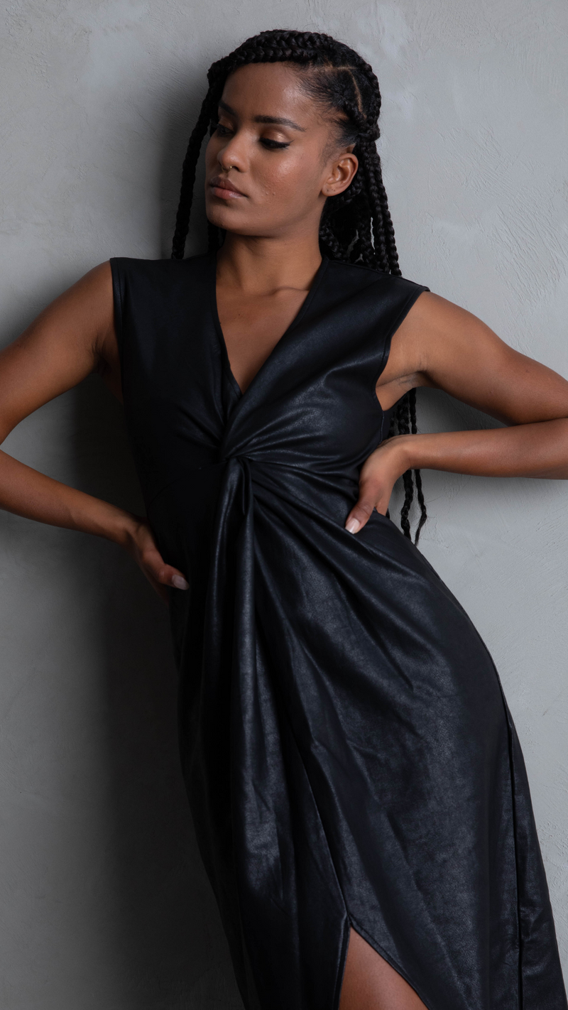 Elvire Dress - Midnight Black