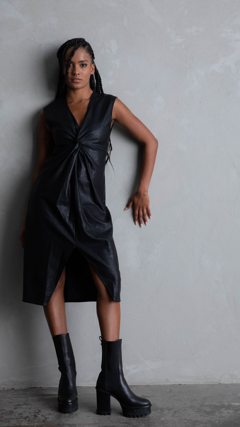 Elvire Dress - Midnight Black