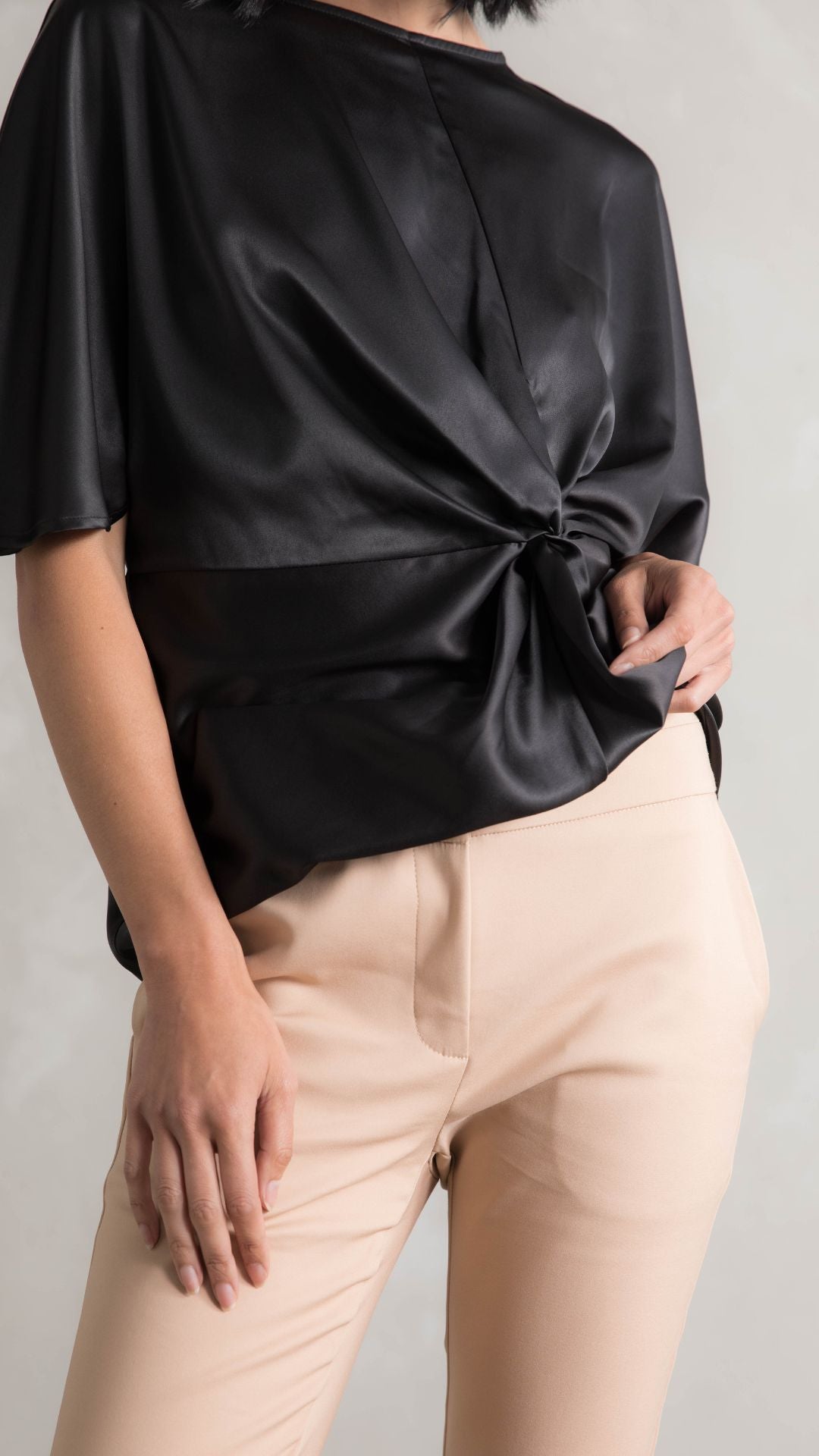 Piera Cigarette Pants - Tan