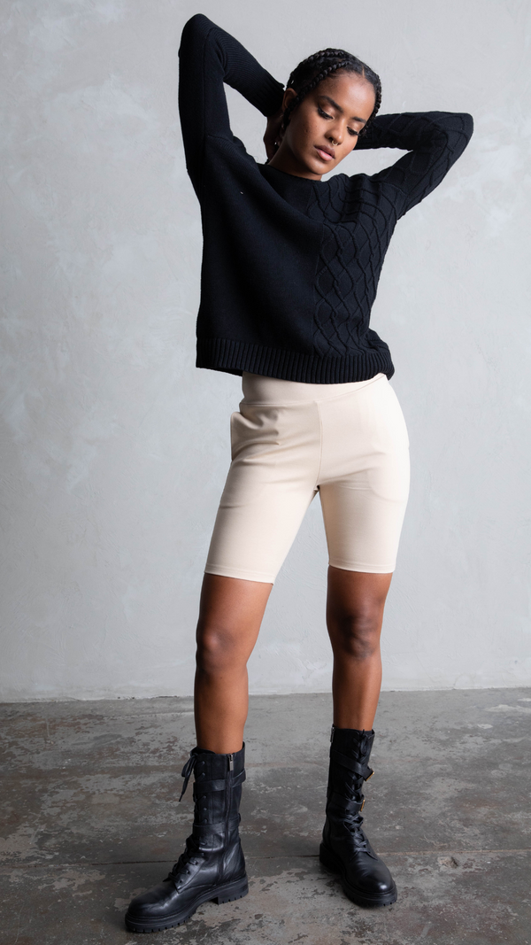 CTL Active Leisure Shorts - Beige