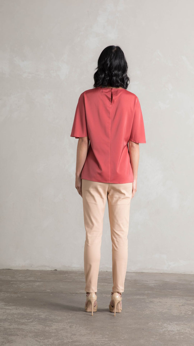 Argenta Twist Top - French Pink