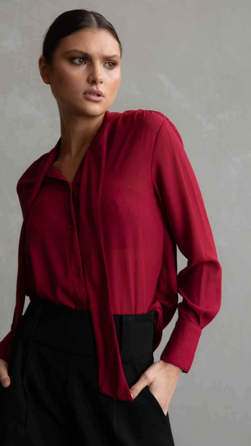 Romeo Shirt - Red Wine