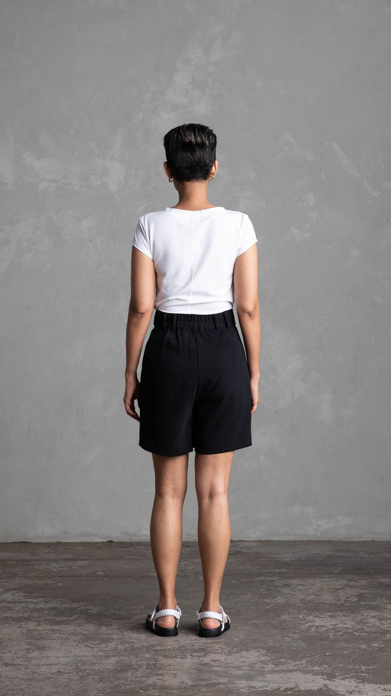 Vittoria Longline Shorts - Black