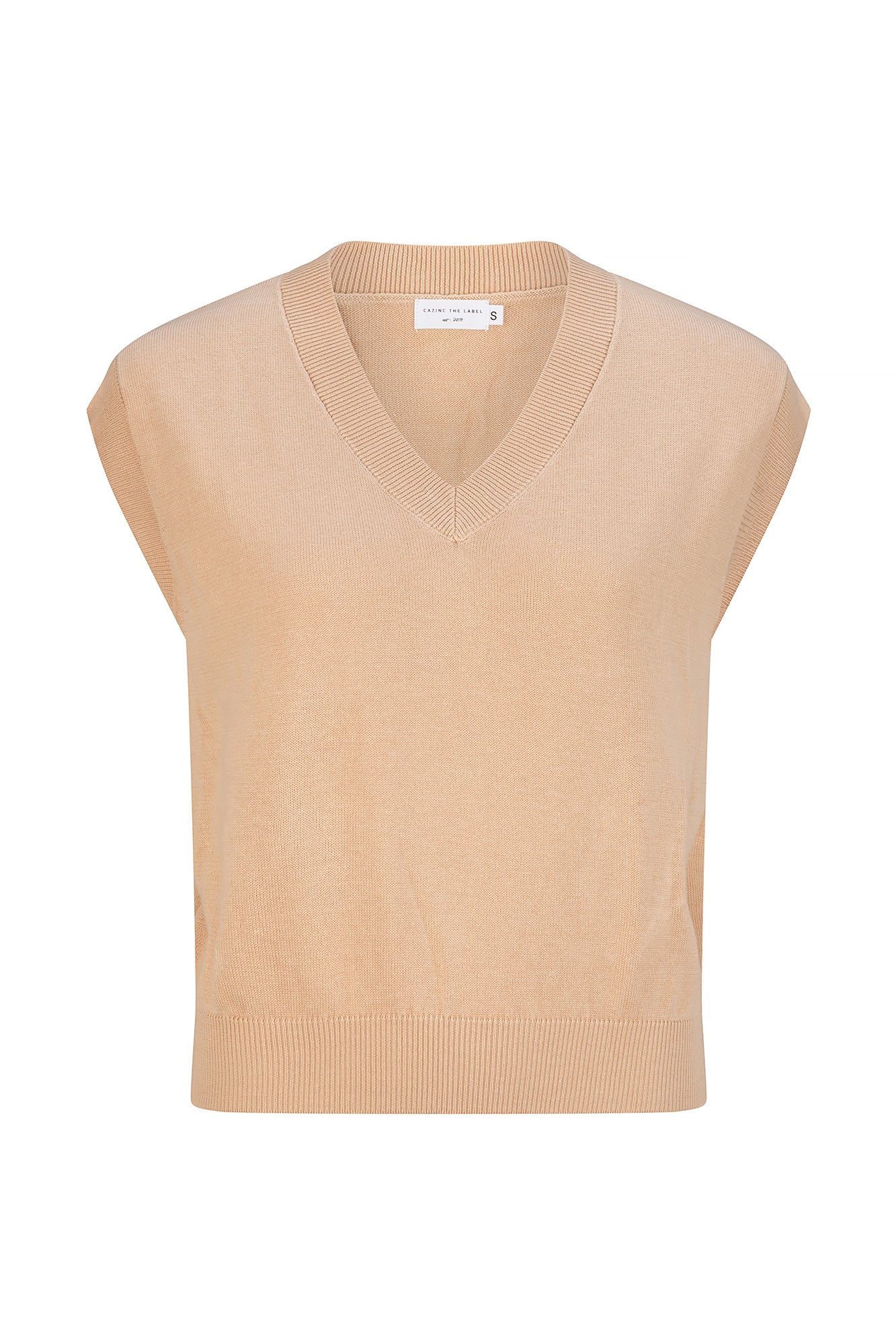 Ariel Top/Vest - Oat