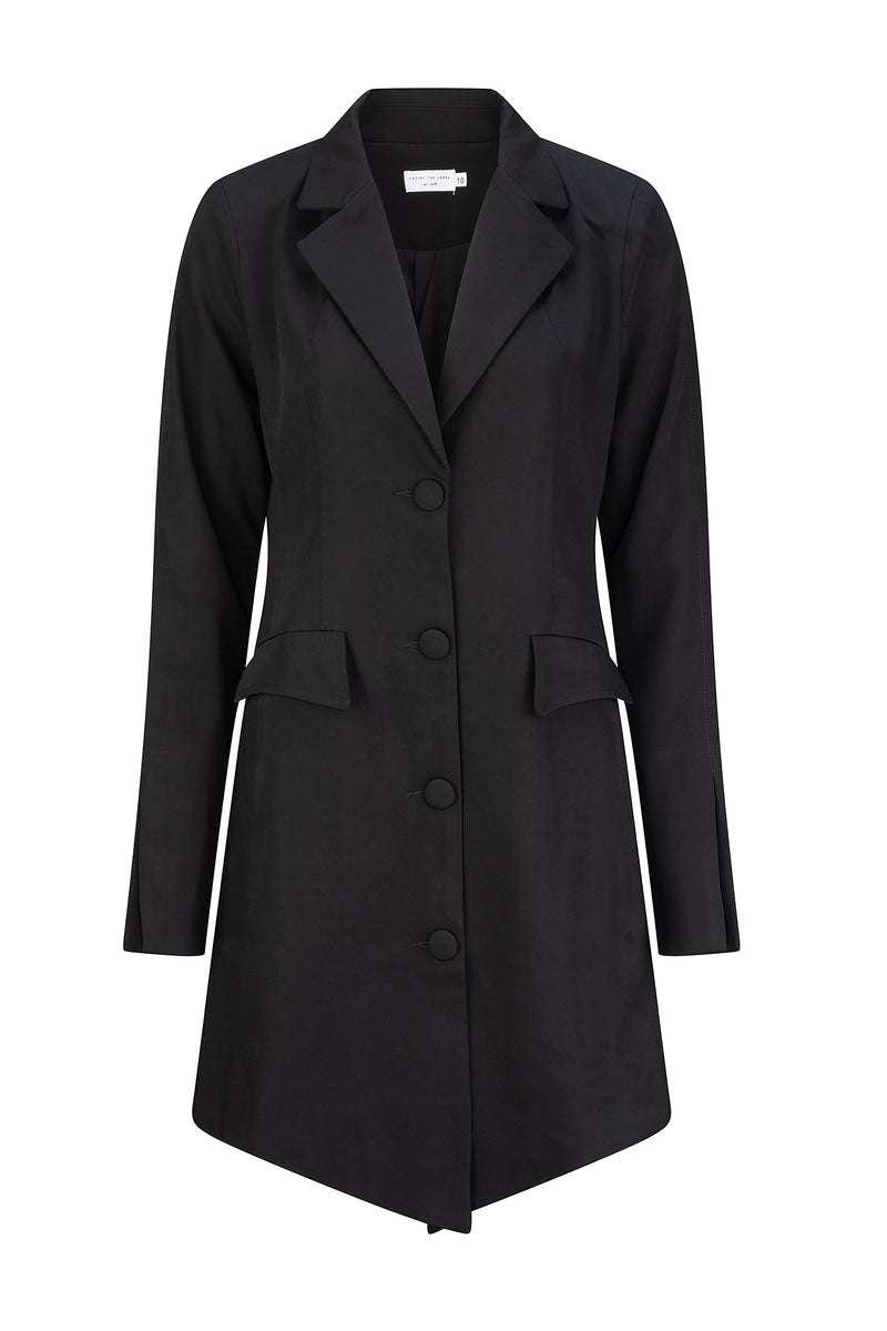 Leo Blazer Dress - Black