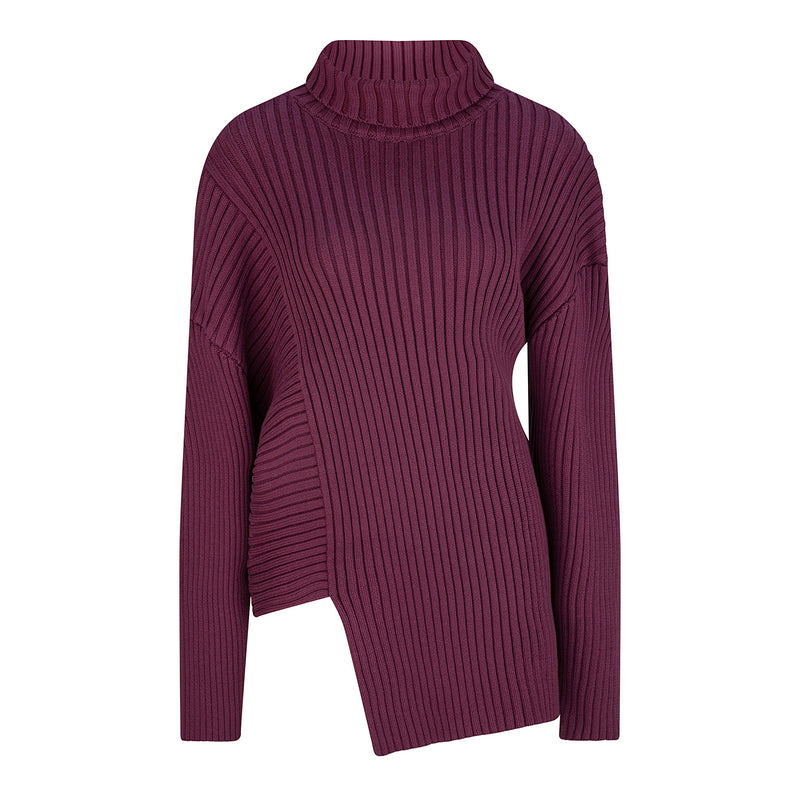 Carla Knit - Burgundy