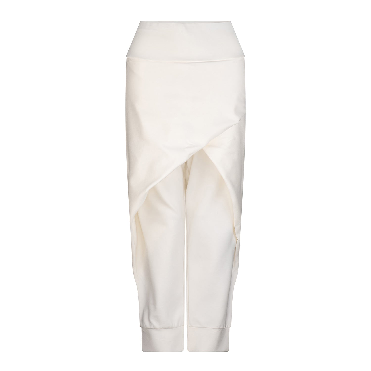 Charli Crossover Ponte Pants - Warm White