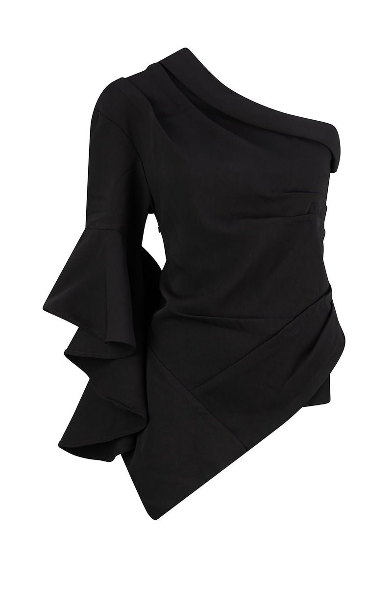 Valentina Spring New Top - Black