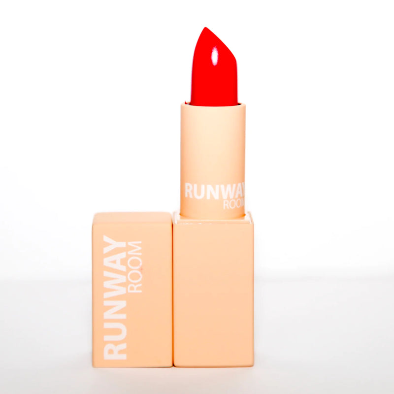 Runway Room Supermodel Lipstick - Bold, Bright Red